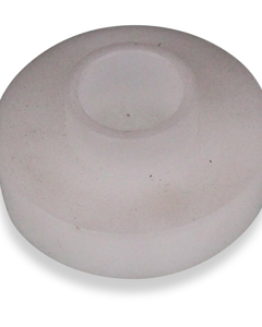 Plastic bearing for hopper